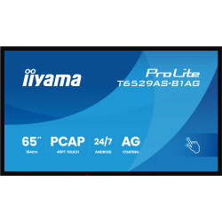 65" iiyama T6529AS-B1AG: IPS, 4K UHD, Android, 24/7