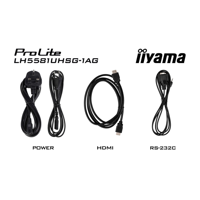 55" iiyama LH5581UHSG-1AG:VA,4K UHD,frame