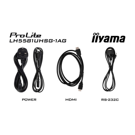 55" iiyama LH5581UHSG-1AG:VA,4K UHD,frame
