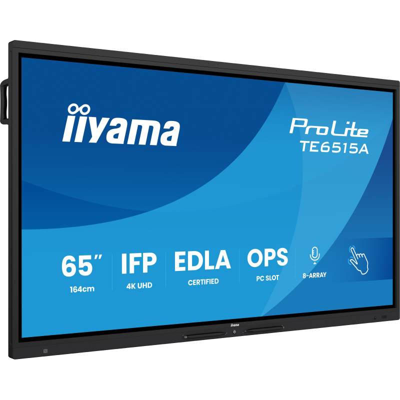 65" iiyama TE6515A-B1AG: IPS, 4K, EDLÁ, NFC