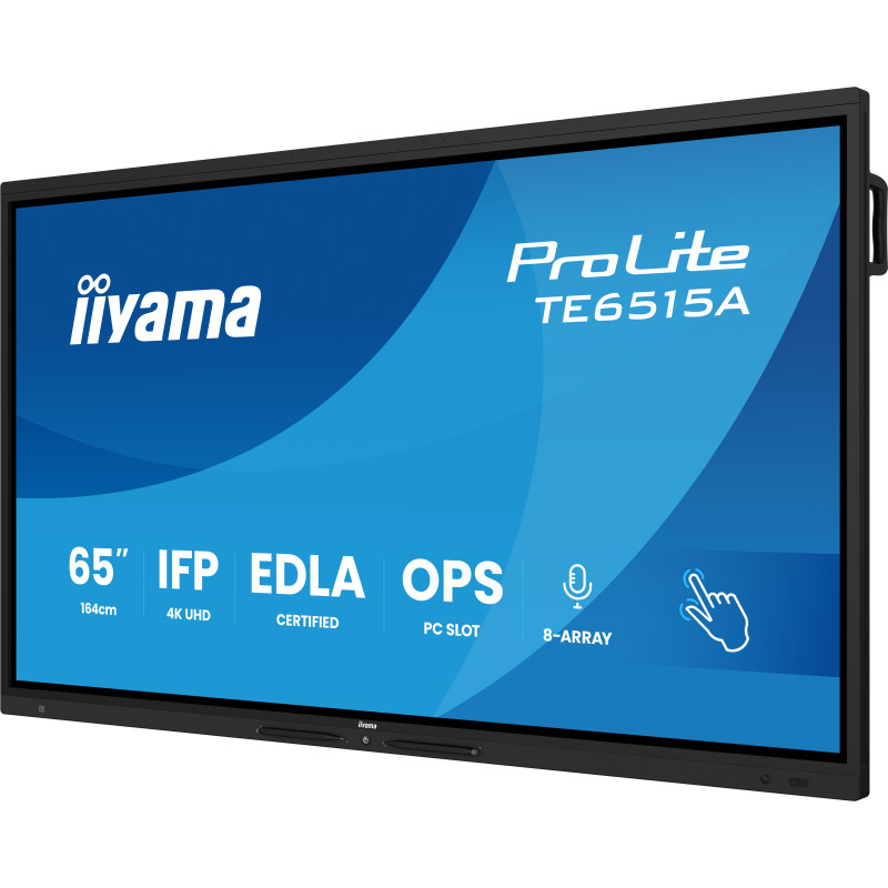 65" iiyama TE6515A-B1AG: IPS, 4K, EDLÁ, NFC