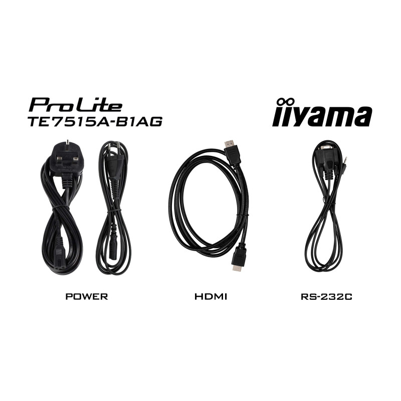 75" iiyama TE7515A-B1AG: IPS, 4K, EDLÁ, NFC