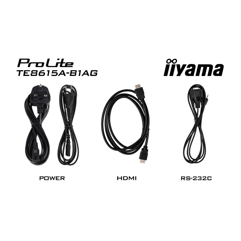 86" iiyama TE8615A-B1AG: IPS, 4K, EDLÁ, NFC
