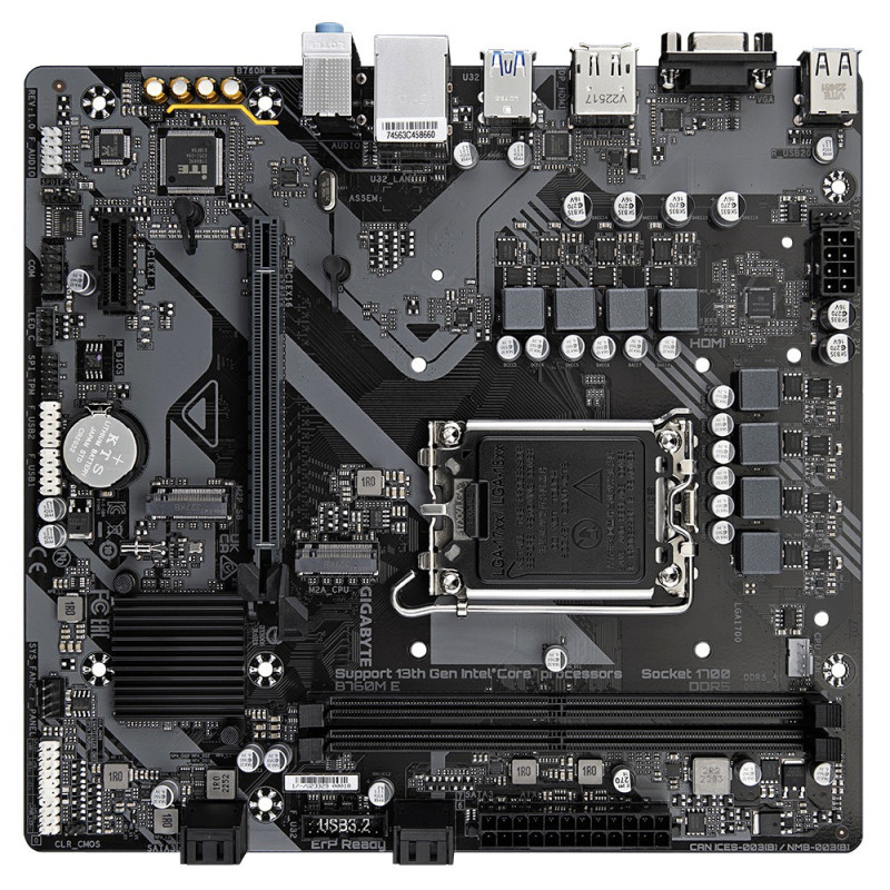 GIGABYTE B760 E/LGA 1700/mATX