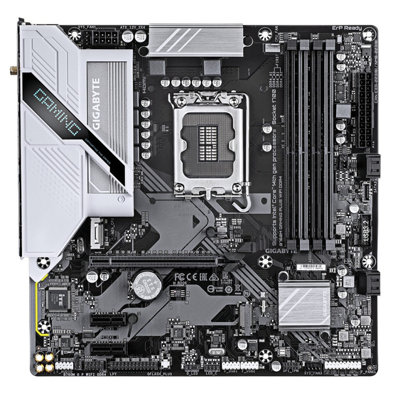 GIGABYTE B760 GAMING PLUS WIFI DDR4/LGA 1700/mATX
