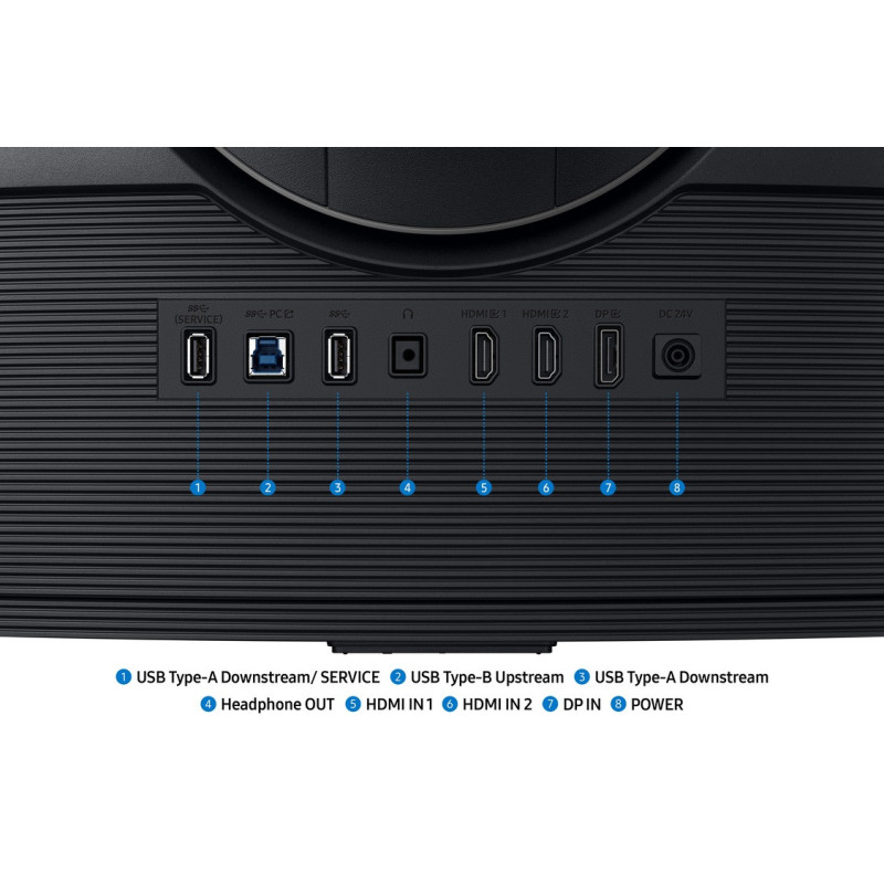 Samsung Odyssey G7/LS37FG750EUXEN/37"/VA/4K UHD/165Hz/1ms/Čierna/3R