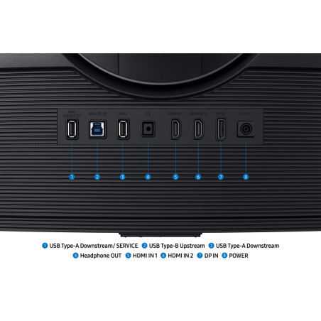 Samsung Odyssey G7/LS37FG750EUXEN/37"/VA/4K UHD/165Hz/1ms/Čierna/3R