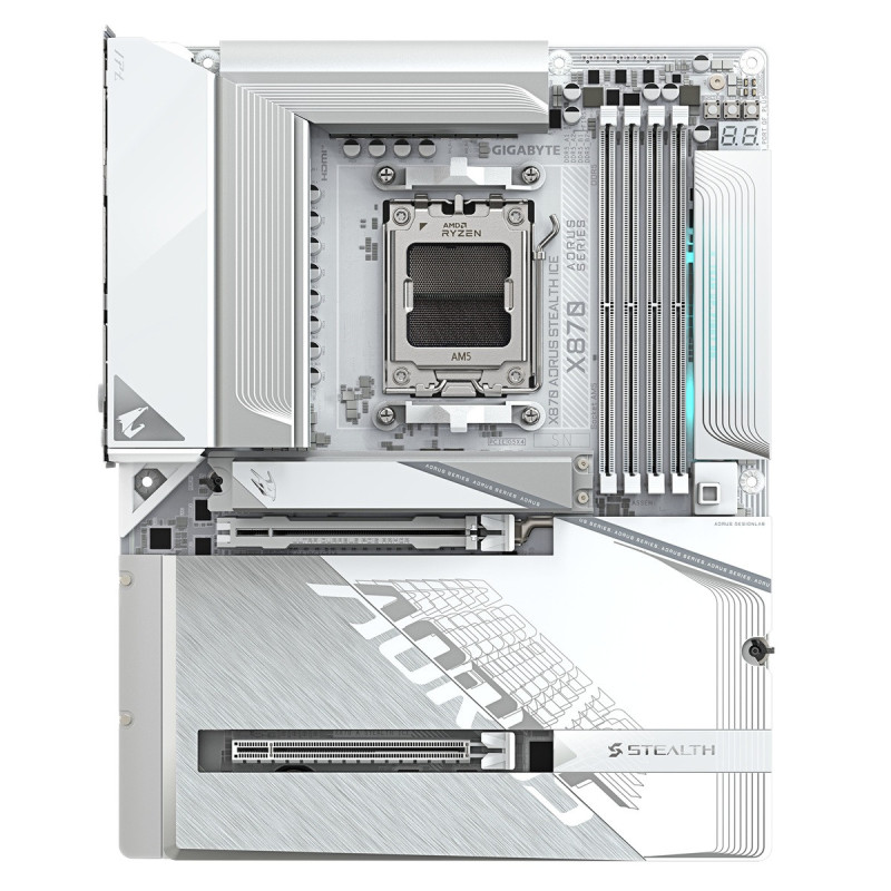 GIGABYTE X870 AORUS STEALTH ICE/AM5/ATX