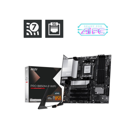 MSI PRO B850M-P WIFI/AM5/mATX