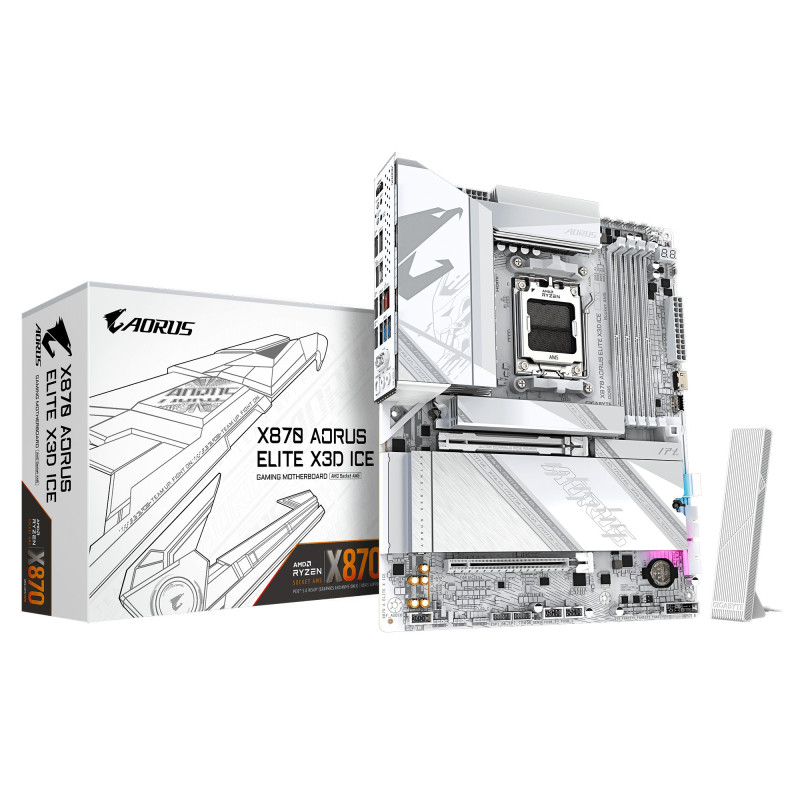 GIGABYTE X870 AORUS ELITE X3D ICE/AM5/ATX