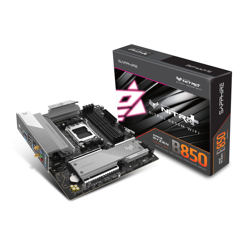 SAPPHIRE NITRO+ B850M WIFI/AM5/mATX