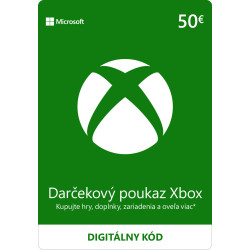 ESD XBOX - Darčeková karta Xbox 50 EUR