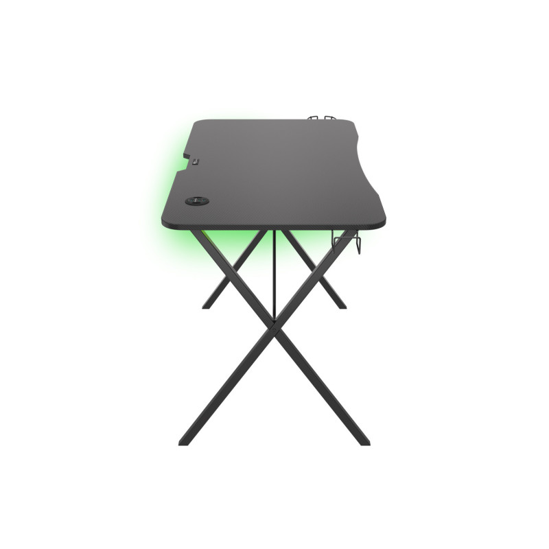 Genesis Holm 200 RGB - herný stôl s RGB podsvietením