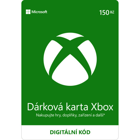 ESD XBOX - Darčeková karta Xbox 150 Kč