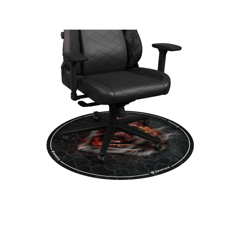 Genesis ochranná rohož TELLUR 400 ROUND LAVA 100CM