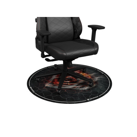 Genesis ochranná rohož TELLUR 400 ROUND LAVA 100CM