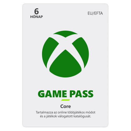 ESD XBOX - Game Pass Core - predplatné na 6 mesiacov (EuroZone)