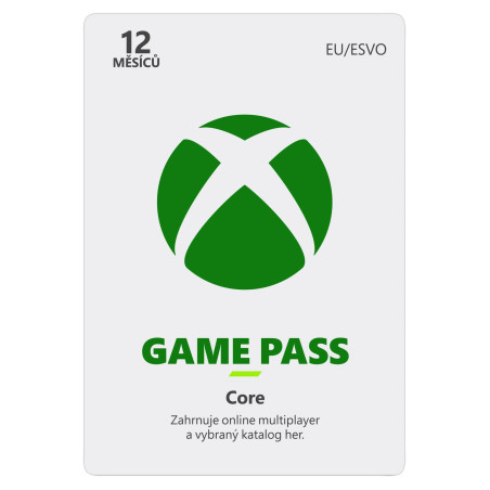 ESD XBOX - Game Pass Core - predplatné na 12 mesiacov (EuroZone)