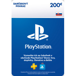 ESD SK - PS Store el. peňaženka - 200 EUR