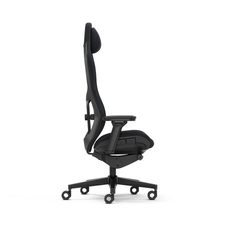 Fractal Design stolička Refine Alcantara Dark