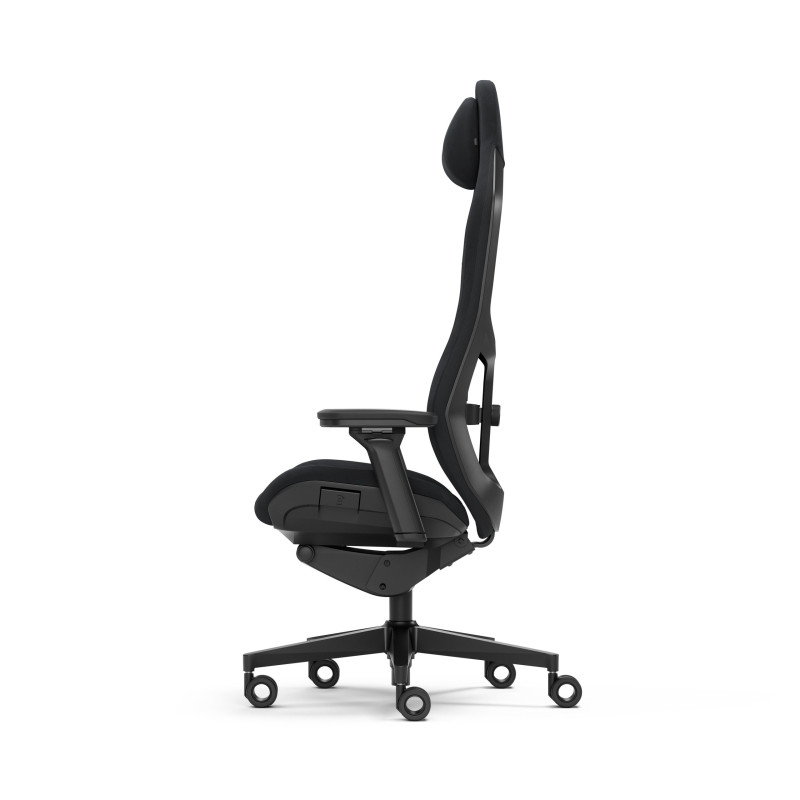 Fractal Design stolička Refine Alcantara Dark