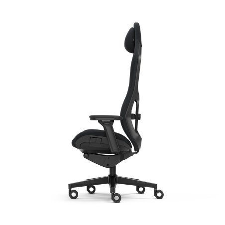 Fractal Design stolička Refine Alcantara Dark