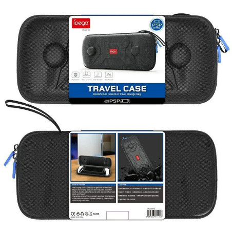 iPega P5P12 Tenké Cestovné Púzdro pre Playstation Portal Remote Player Black