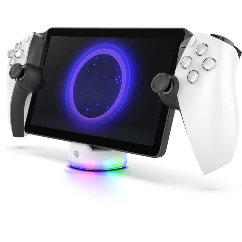 iPega P5P25 Mini Magnetický Nabíjací Stojan pre Playstation Portal Remote Player White