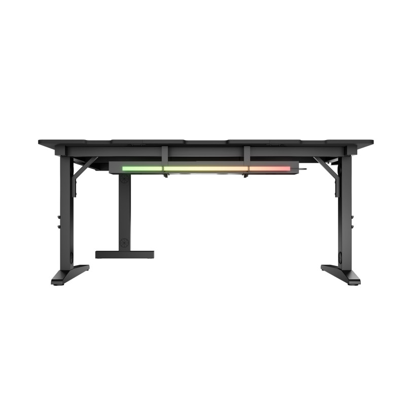 Herný stôl Genesis HOLM MODULAR 160 ROHOVÝ, RGB