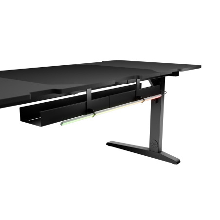 Herný stôl Genesis HOLM MODULAR 160 ROHOVÝ, RGB