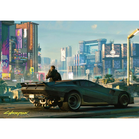 GLO GAMING PUZZLE: CYBERPUNK 2077 MERCENARY RISE