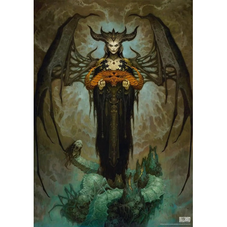 GLO GAMING PUZZLE: DIABLO IV LILITH