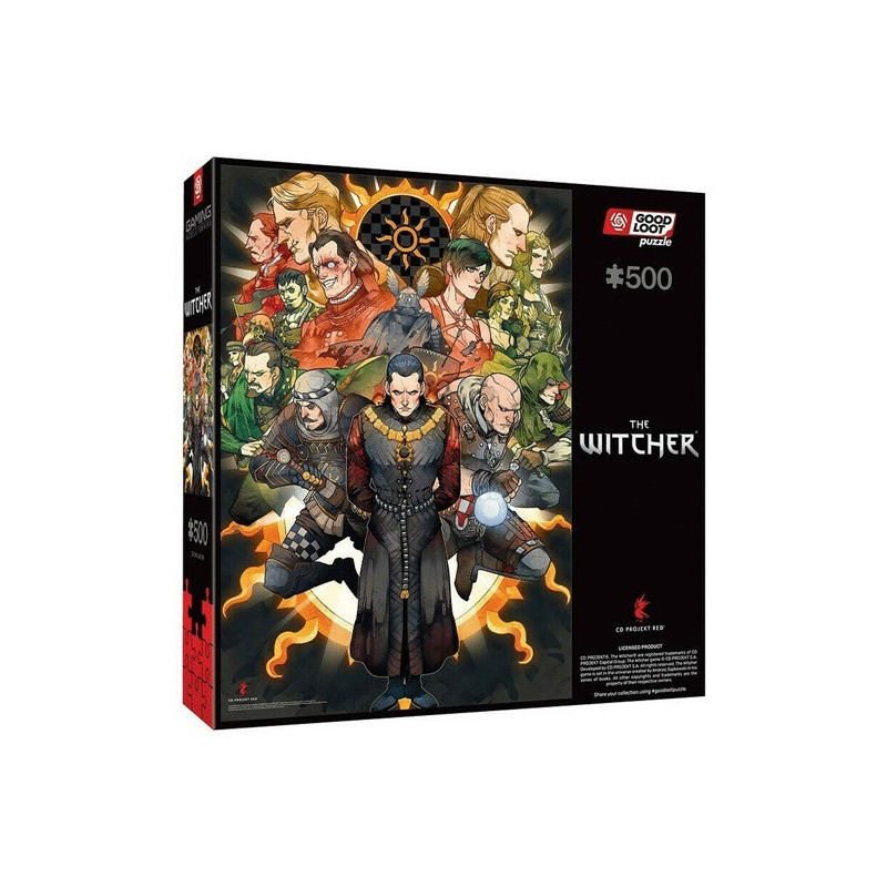 GLO GAMING PUZZLE: THE WITCHER NILFGAARD