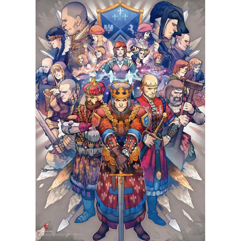 GLO GAMING PUZZLE: THE WITCHER NORTHERN REALMS