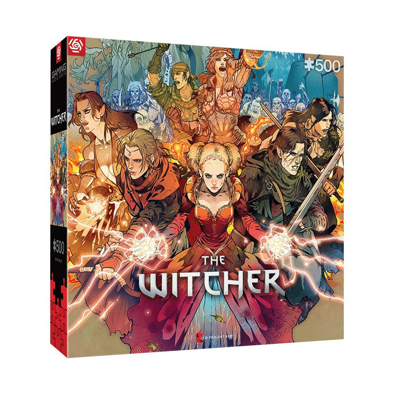 GLO GAMING PUZZLE: THE WITCHER SCOIA|TAEL