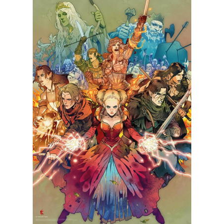 GLO GAMING PUZZLE: THE WITCHER SCOIA|TAEL