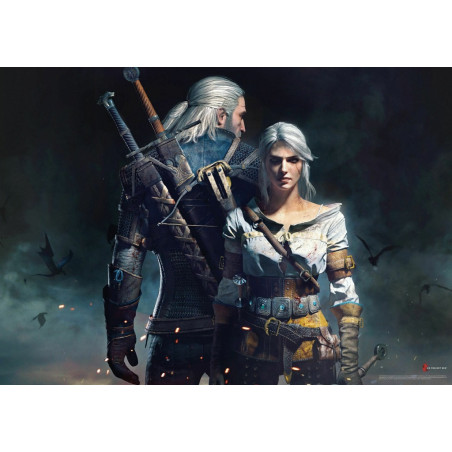 GLO GAMING PUZZLE: THE WITCHER GERALT & CIRI
