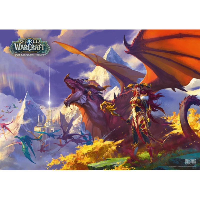 GLO GAMING PUZZLE: WORLD OF WARCRAFT DRAGONFLIGHT