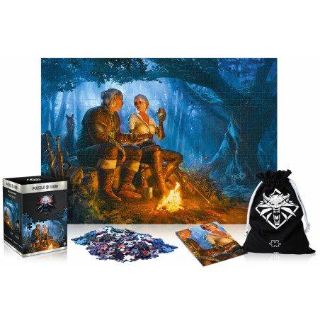 GLO GAMING PUZZLE: THE WITCHER: JOURNEY OF CIRI