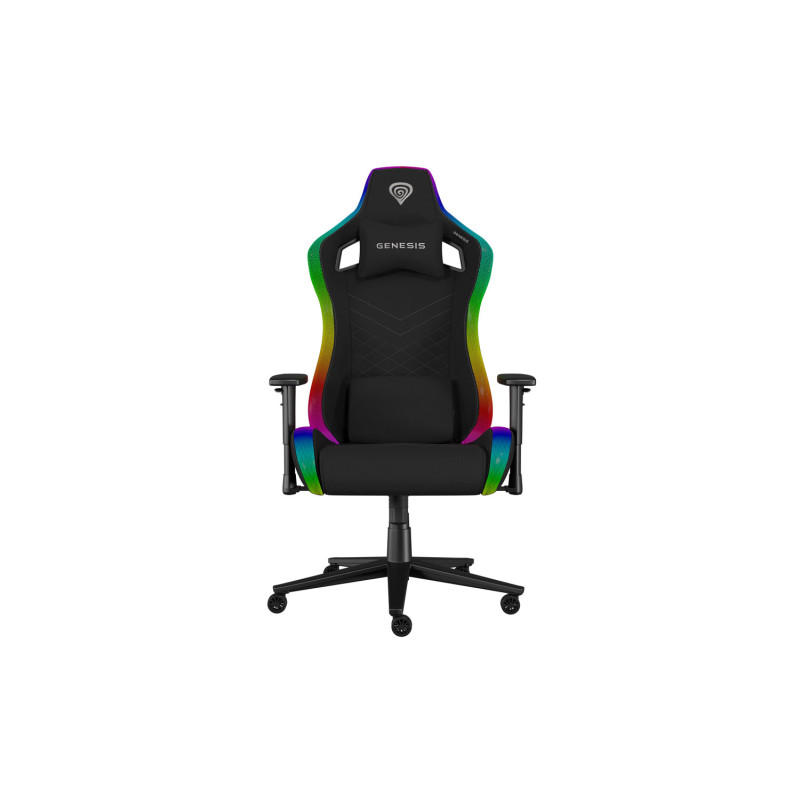 Herné kreslo Genesis TRIT 660, RGB, Čierne