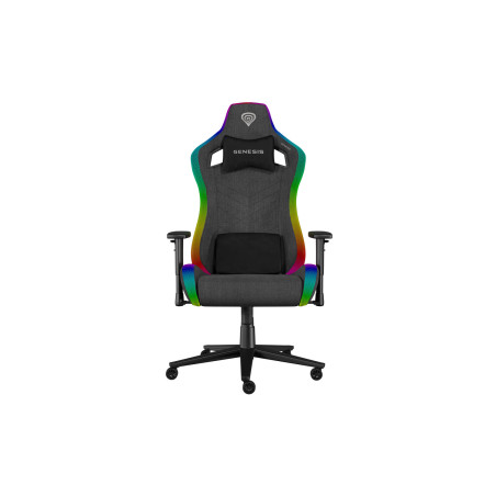 Herné kreslo Genesis TRIT 660, RGB, Šedé
