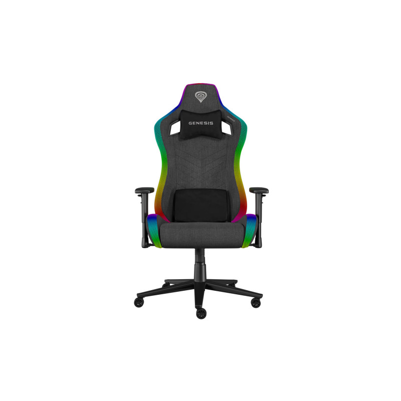 Herné kreslo Genesis TRIT 660, RGB, Šedé