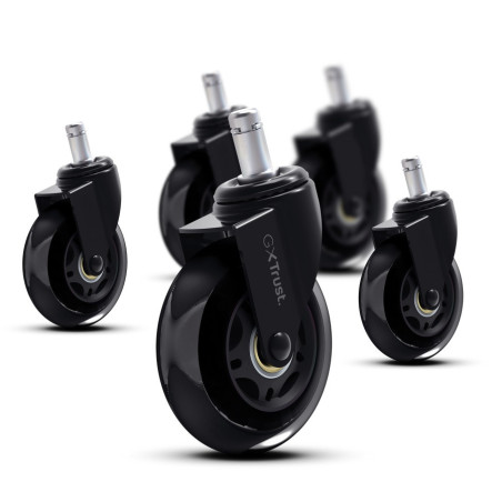 TRUST GXT702 GÉL CHAIR WHEELS