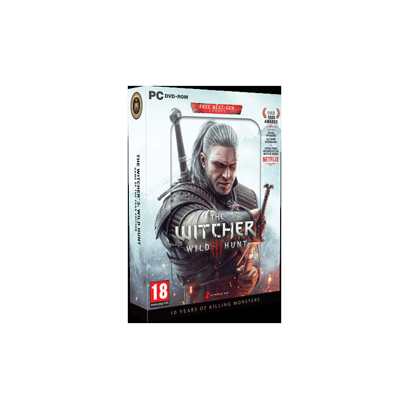 PC - The Witcher 3: The Wild Hunt - Game of the Year Edition + 10th Anniversary Steelbook