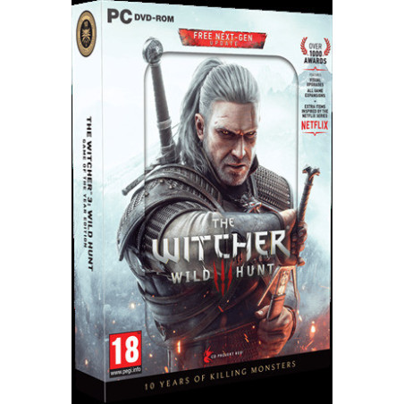 PC - The Witcher 3: The Wild Hunt - Game of the Year Edition + 10th Anniversary Steelbook
