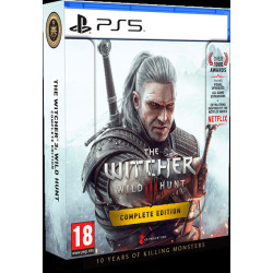 PS5 - The Witcher 3: The Wild Hunt - Complete Edition + 10th Anniversary Steelbook