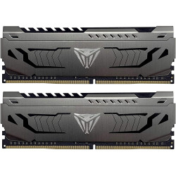 Patriot Viper Steel/DDR4/32GB/3200MHz/CL16/2x16GB/Grey