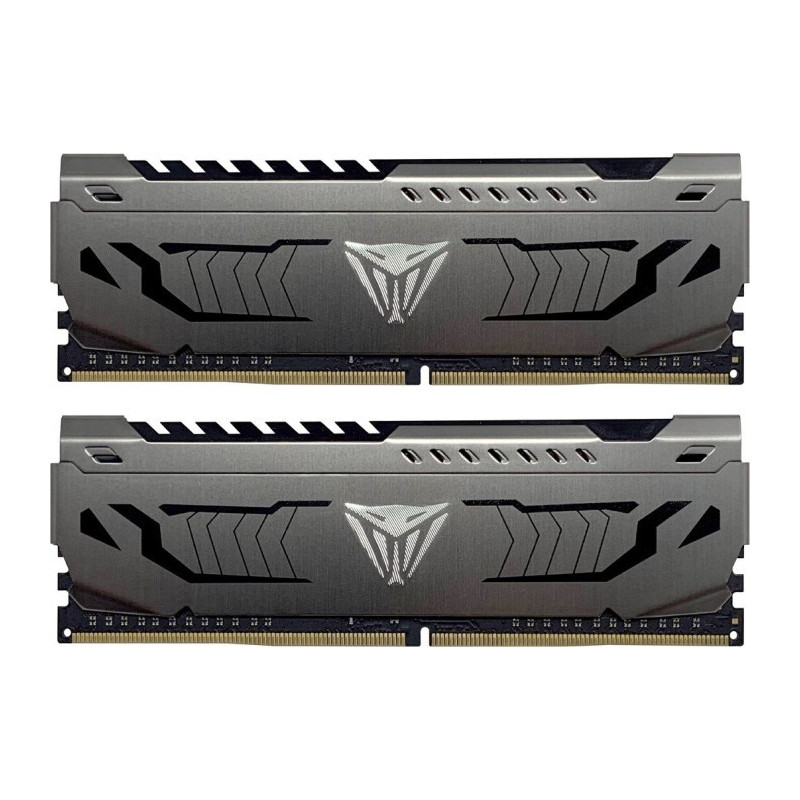 Patriot Viper Steel/DDR4/32GB/3600MHz/CL18/2x16GB/Grey