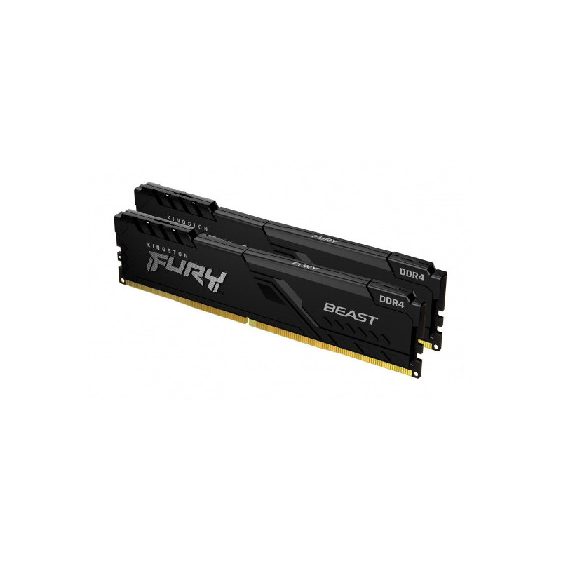 Kingston FURY Beast/DDR4/32GB/3600MHz/CL18/2x16GB/Black