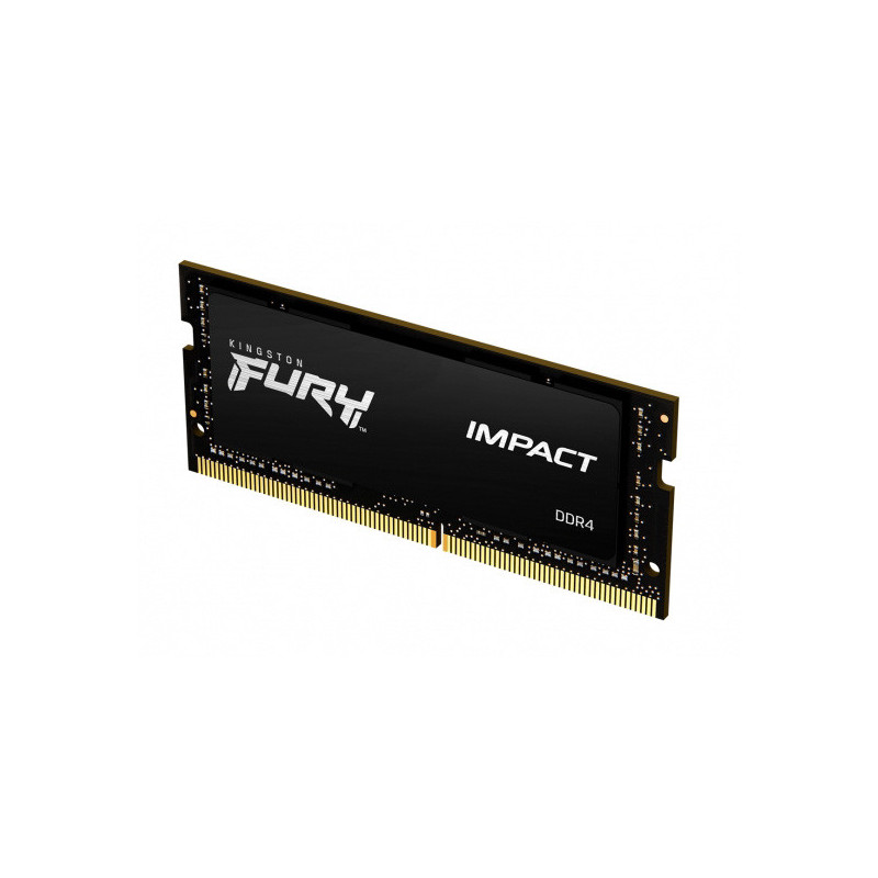 Kingston FURY Impact/SO-DIMM DDR4/8GB/3200MHz/CL20/1x8GB/Black